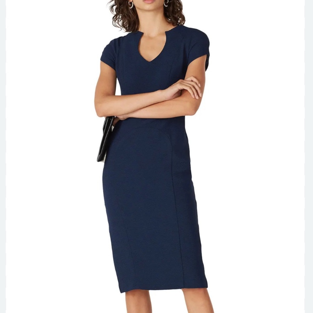 Black Halo / Navy Gypsy Rose Sheath short sleeve 2